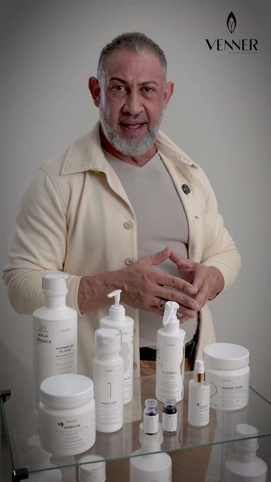 Depoimento em vídeo da Venner Distribuidora com a linha Faube Professional